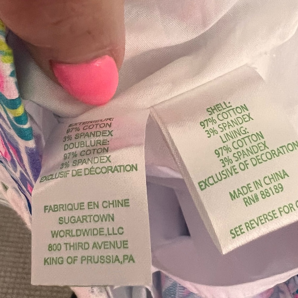 Lilly Pulitzer Shelli Shift size 0 - Picture 5 of 9